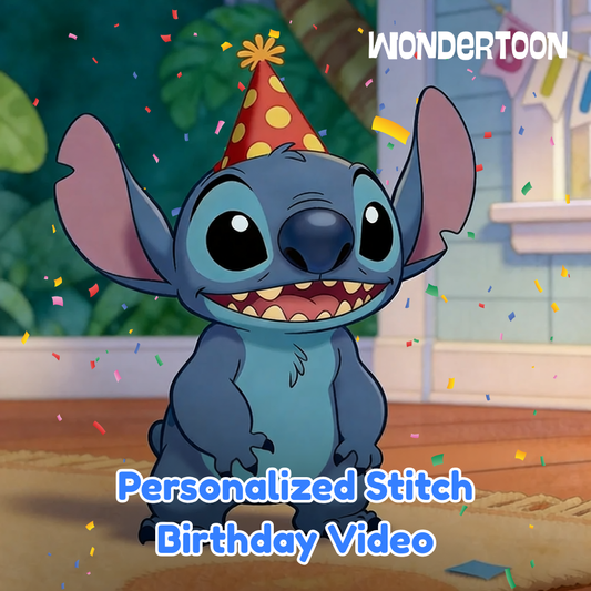 Personalized Stitch Birthday Video